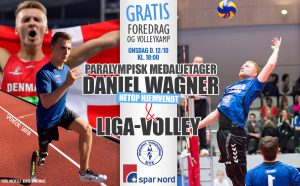 Foredrag med Daniel Wagner og elite volleykamp